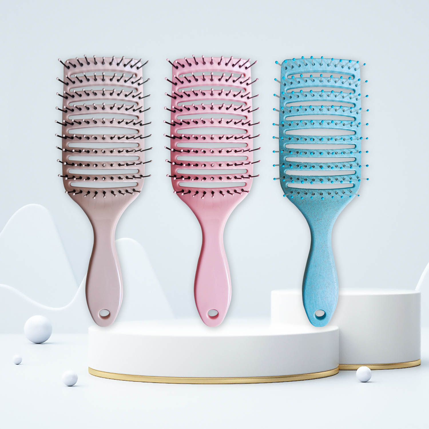 Brush per le donne per le donne sfogate Macaron