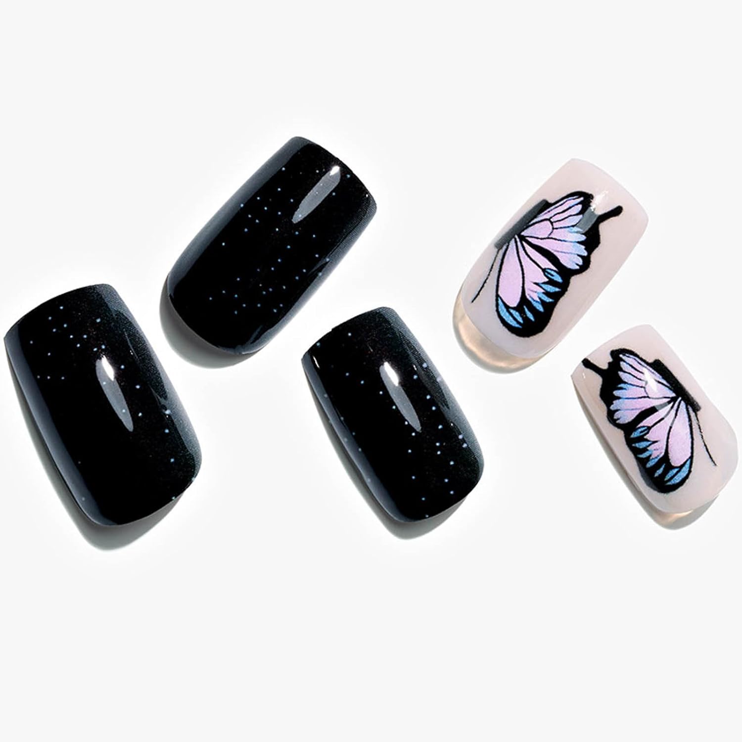 Kit di manicure per unghie acriliche naturali riutilizzabili per donne